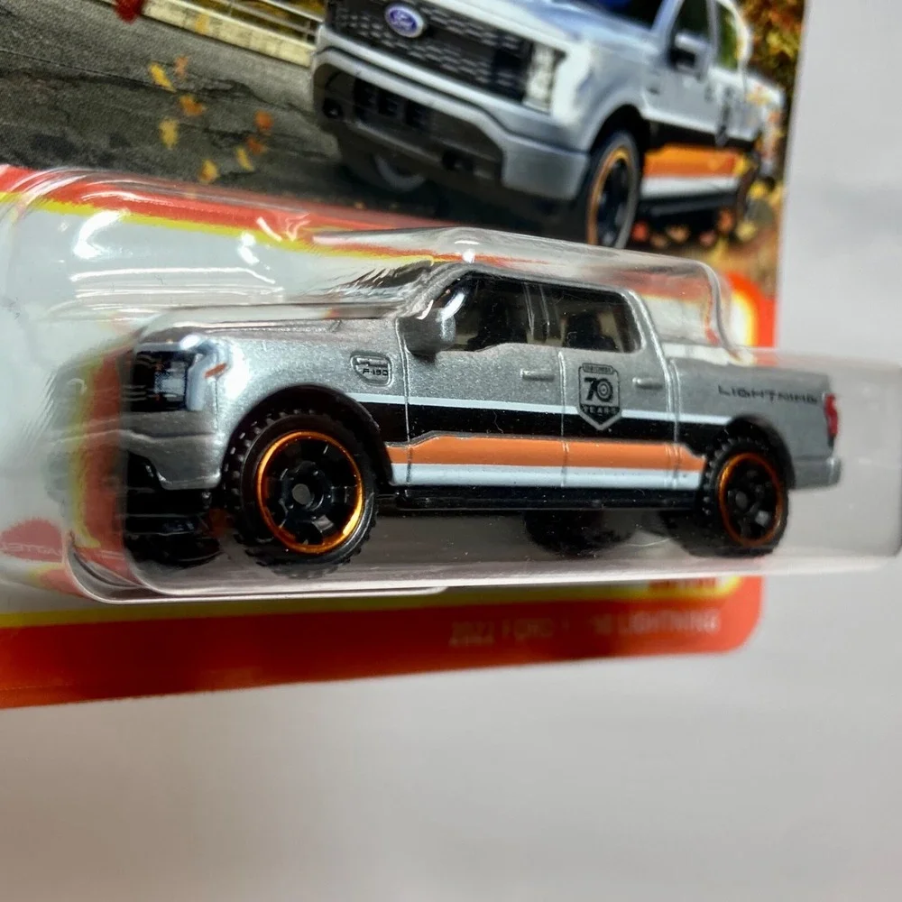 Matchbox 2022 Ford F-150‎ Lightning 70 Years Special Edition MBX Short Card 2024